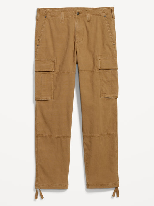 Loose Taper Cargo Ripstop Pants