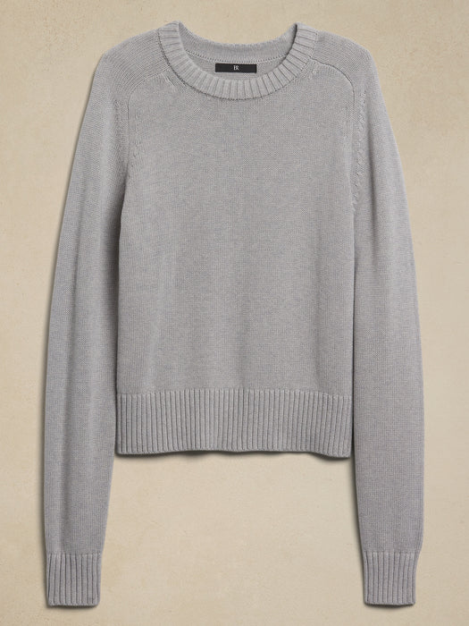 Demi Cotton-Silk Sweater