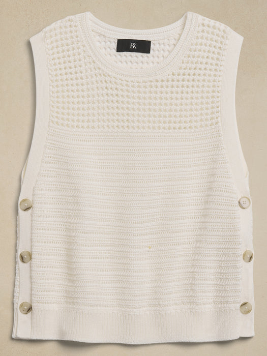 Janie Cotton Sweater Tank