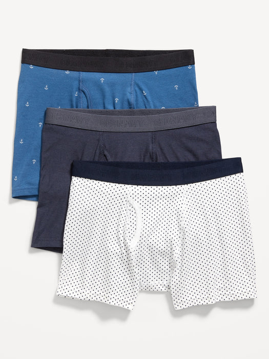3-Pack Soft-Washed Boxer Briefs -- 6.25-inch inseam