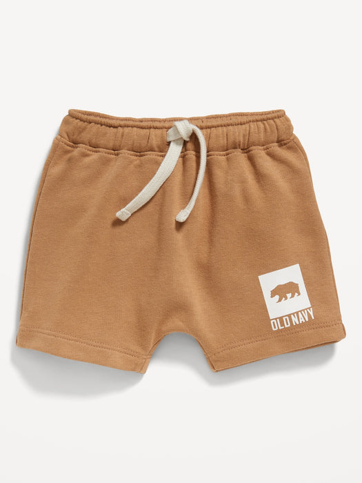 Logo-Graphic Pull-On Shorts for Baby