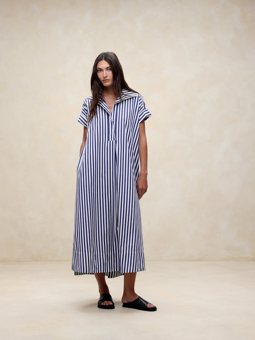 Cruz Poplin Maxi Dress