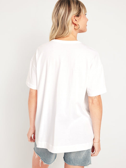 Oversized EveryWear Graphic Tunic T-Shirt