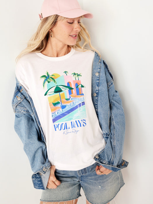 Oversized EveryWear Graphic Tunic T-Shirt