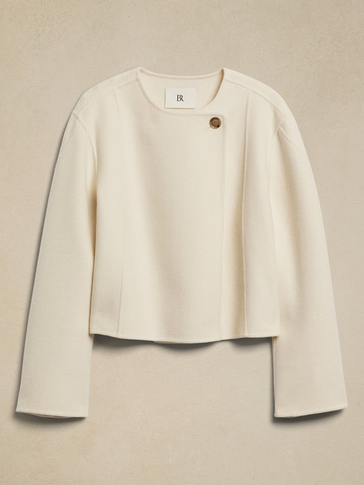 Estero Double-Faced Cropped Jacket