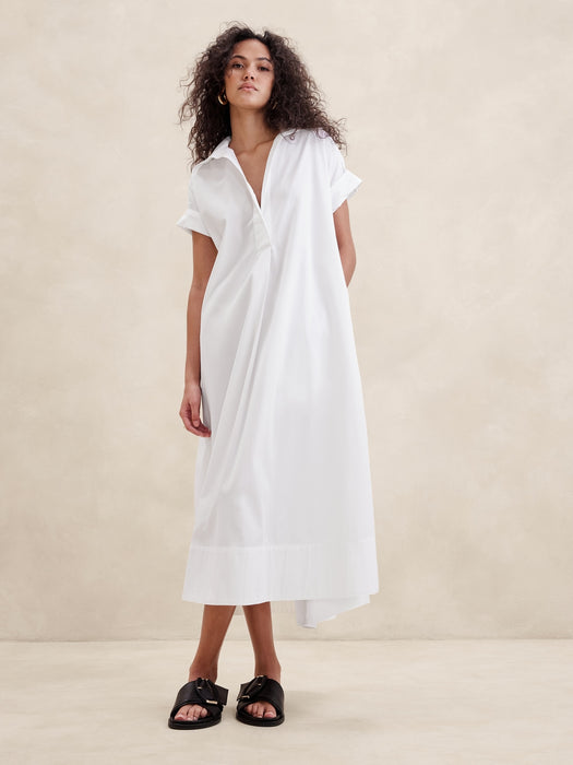 Cruz Poplin Maxi Dress