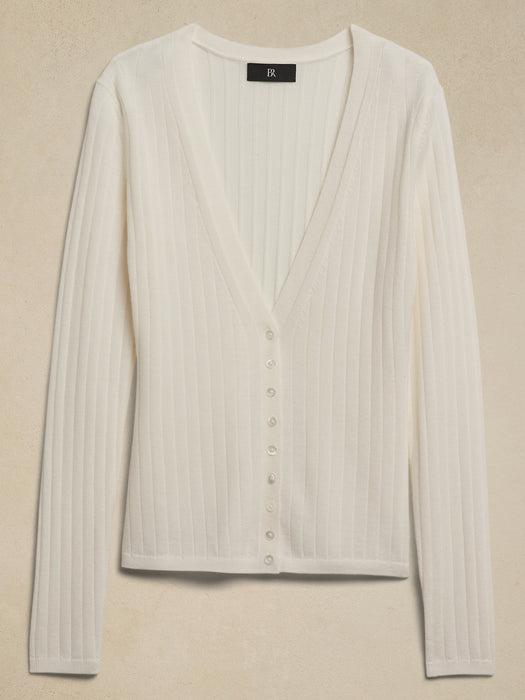 Nezha Merino Cardigan