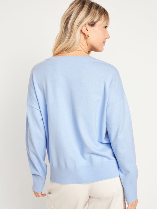 SoSoft Lite Loose V-Neck Sweater