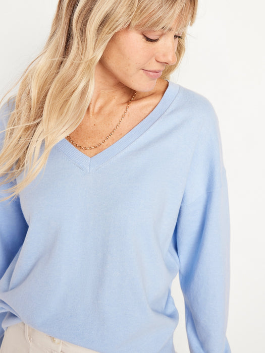 SoSoft Lite Loose V-Neck Sweater