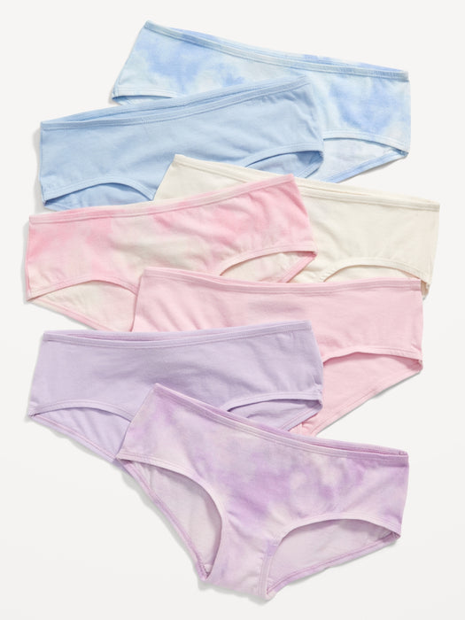 Hipster Underwear 7-Pack for Girls