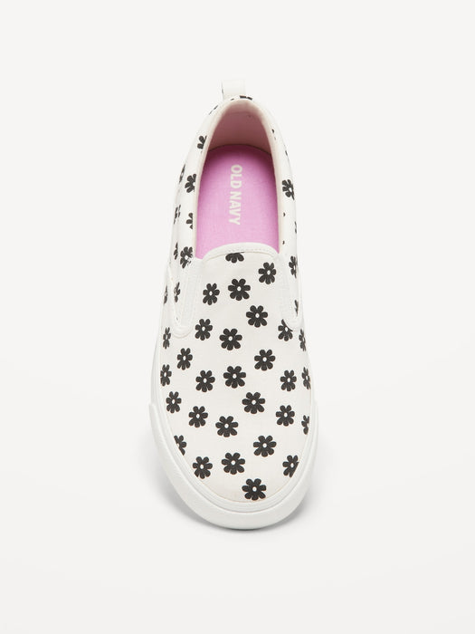 Canvas Slip-On Sneakers for Girls