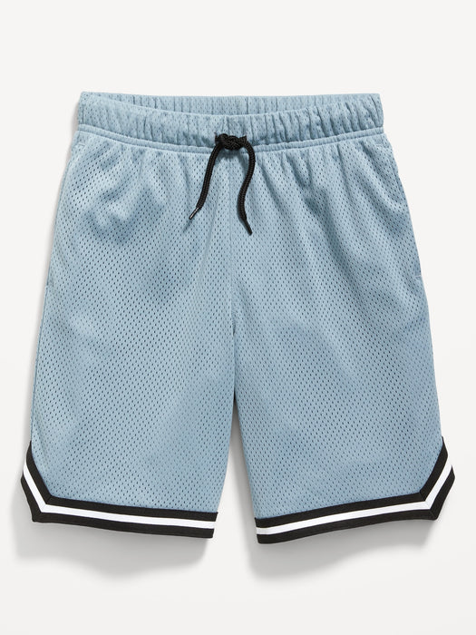 Mesh Basketball Shorts for Boys (At Knee)