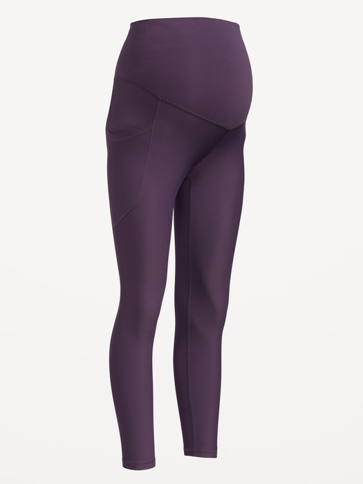 Maternity Full-Panel PowerSoft 7/8 Leggings