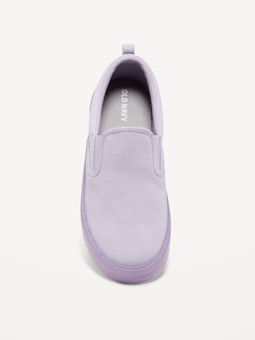 Canvas Slip-On Sneakers for Girls