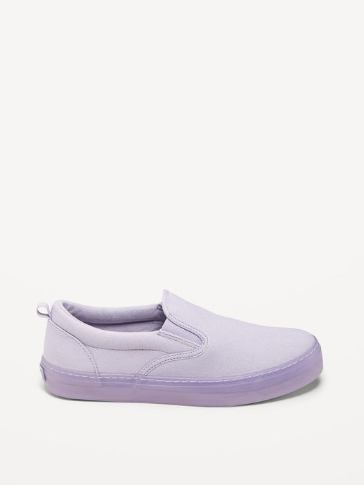 Canvas Slip-On Sneakers for Girls