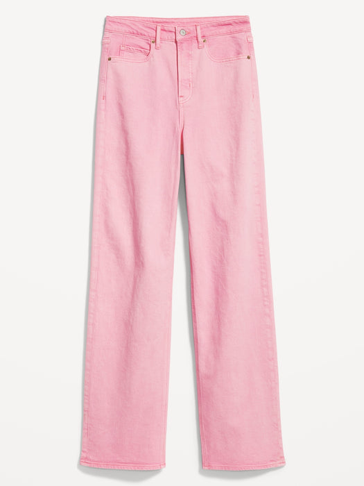 Extra High-Waisted Wide-Leg Jeans