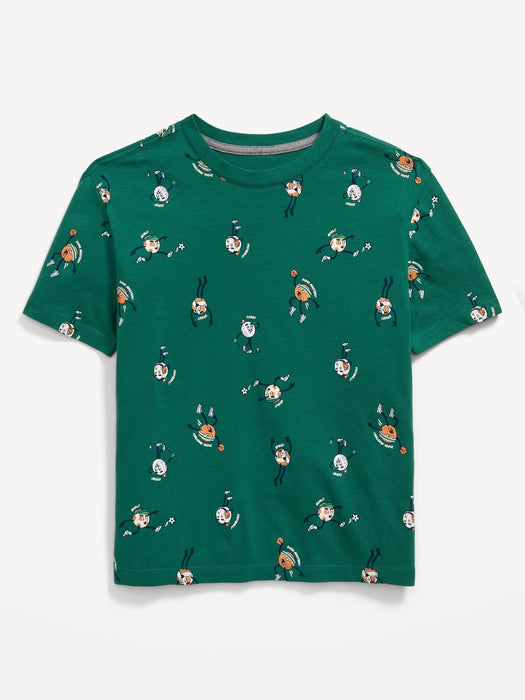 Softest Printed Crew-Neck T-Shirt for Boys
