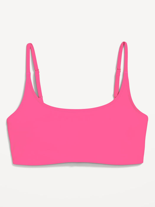 Scoop-Neck Bikini Swim Top