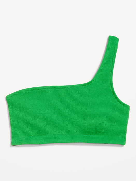 One-Shoulder Bikini Swim Top