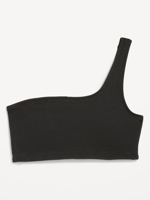 One-Shoulder Bikini Swim Top