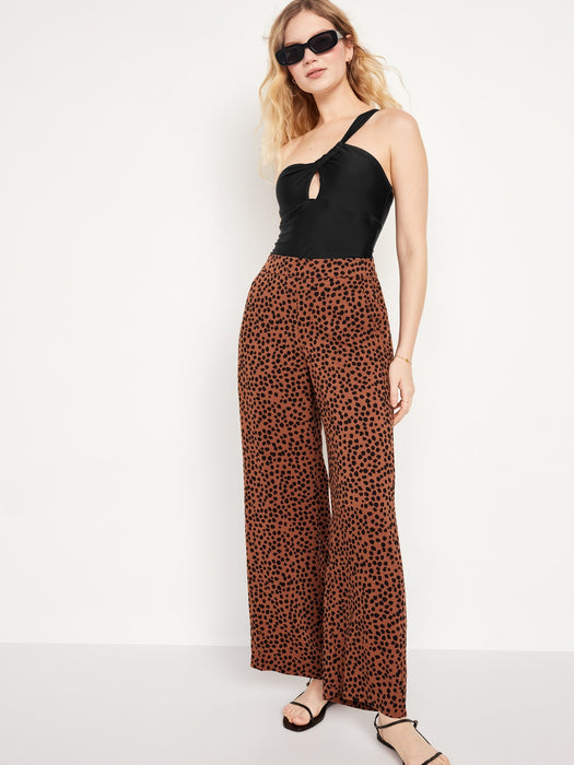 One-Shoulder Cutout Swimsuit