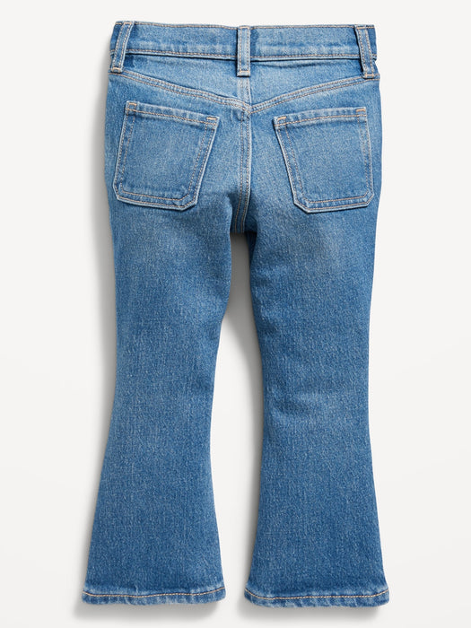 High-Waisted Flare Jeans for Toddler Girls
