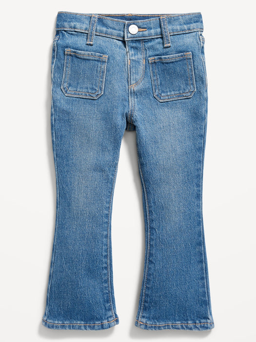 High-Waisted Flare Jeans for Toddler Girls