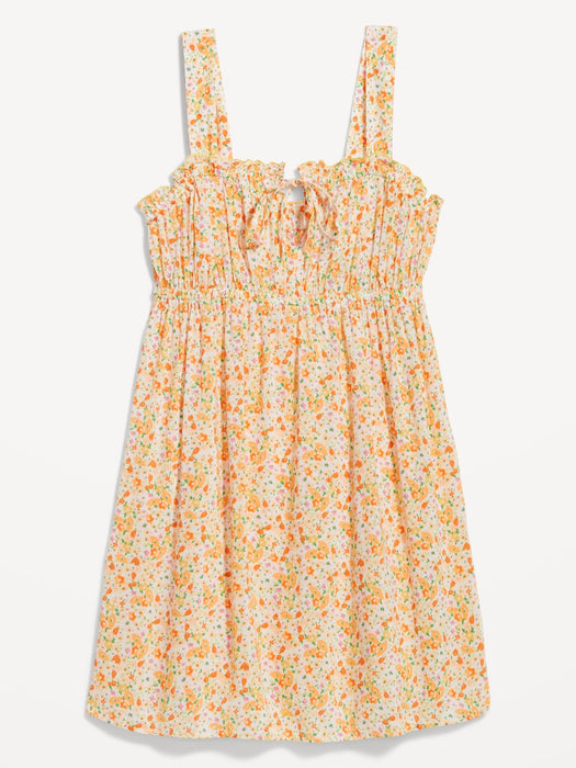 Ruffle-Trim Pajama Nightgown