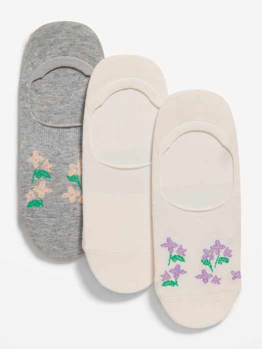 No-Show Socks 3-Pack For Women