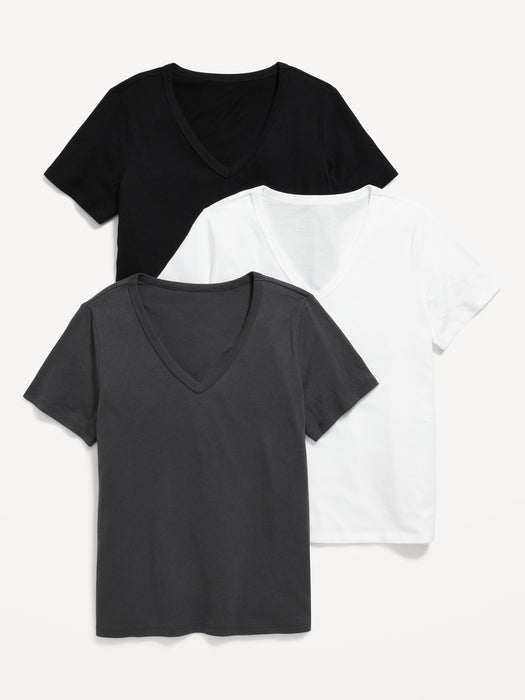 EveryWear V-Neck T-Shirt 3-Pack