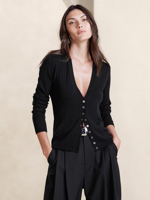 Nezha Merino Cardigan
