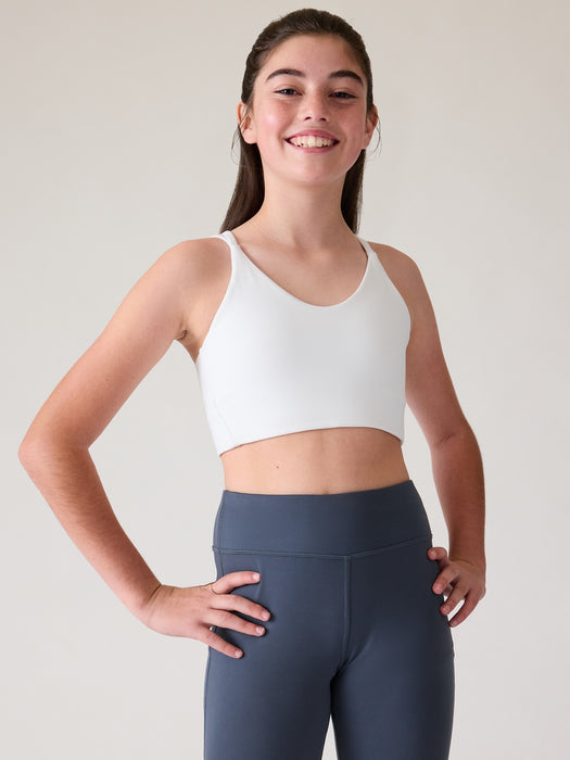Athleta Girl Free Flow Crop Bra