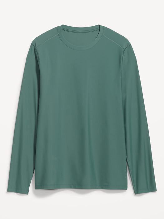 Long-Sleeve Rashguard Swim Top