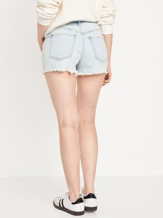 High-Waisted OG Jean Shorts -- 3-inch inseam