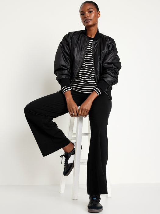 High-Waisted Fashion Wide-Leg Leggings