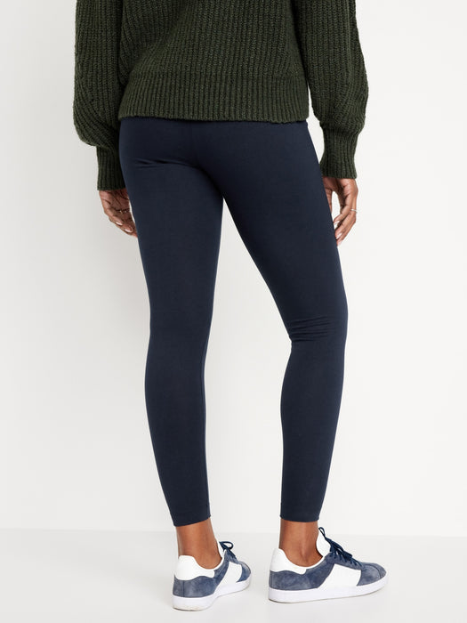 High-Waisted Leggings 6-Pack for Women