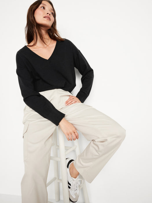 SoSoft Lite Loose V-Neck Sweater