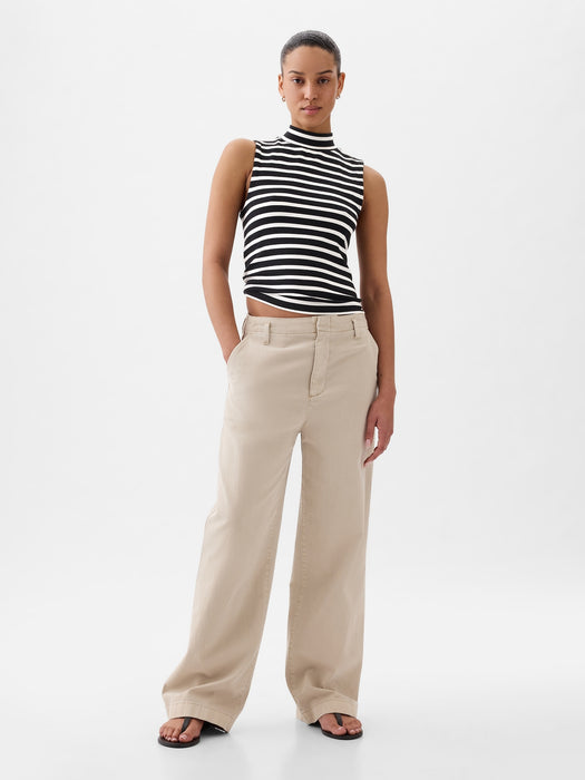 Modern Mockneck Tank Top