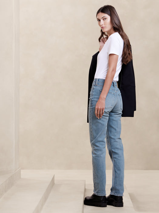 High-Rise Straight Jean