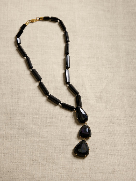 Rainbow Obsidian Necklace | Aureus + Argent