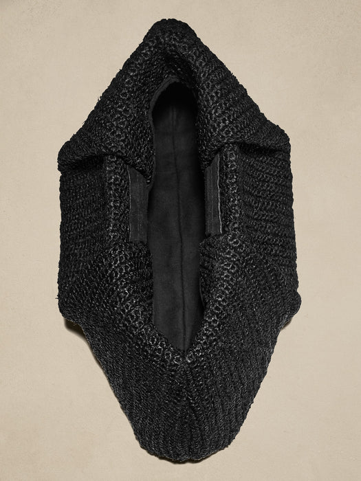 Riviera Raffia Clutch