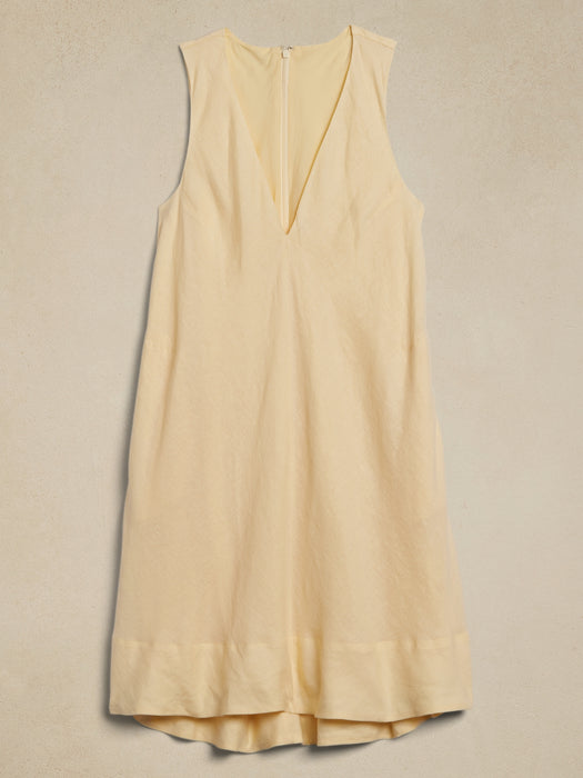 Ava Linen Mini Dress