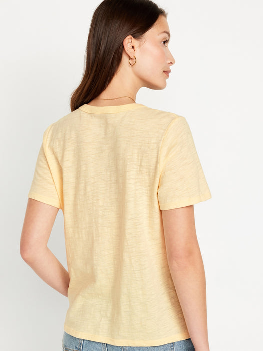 EveryWear Slub-Knit Graphic T-Shirt