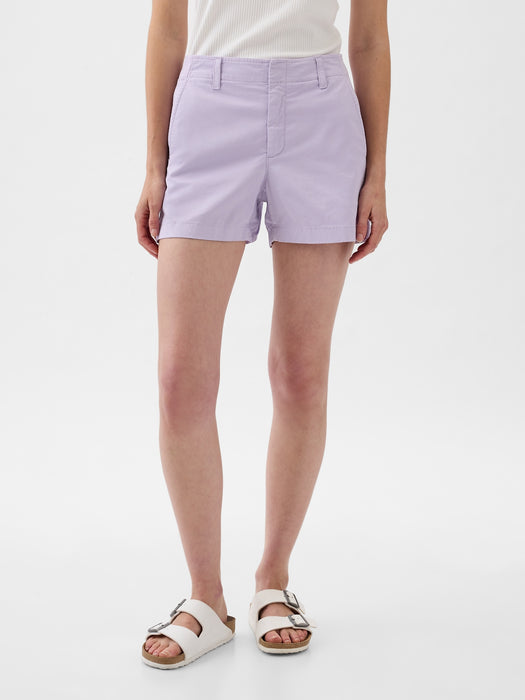 4" Downtown Khaki Shorts