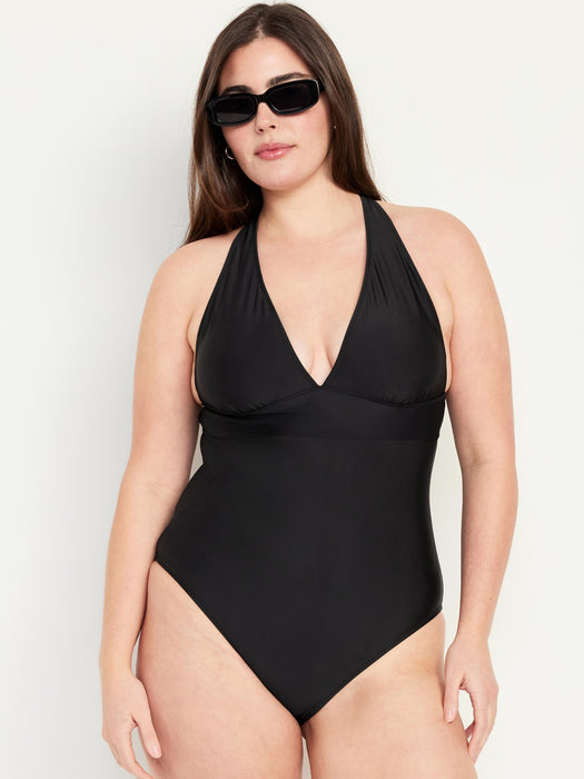 Tie-Back One-Piece Swimsuit