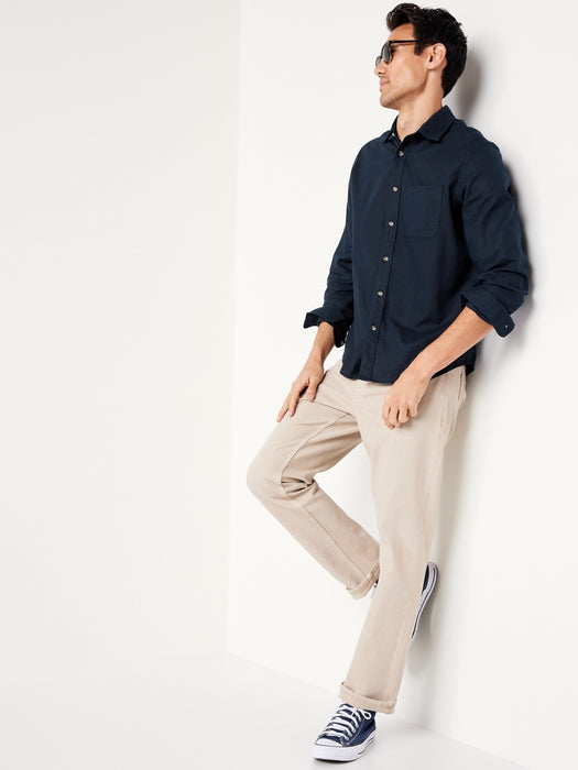 Classic Fit Everyday Linen-Blend Shirt