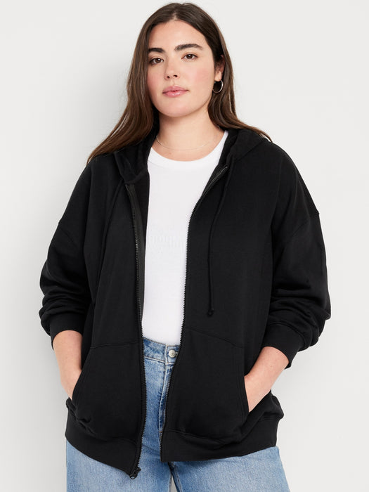SoComfy Oversized Zip Hoodie Sweatshirt
