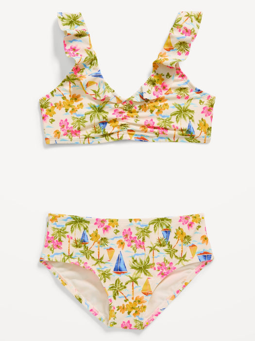 Printed Bikini Swim Set for Girls