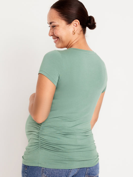 Maternity Scoop-Neck T-Shirt