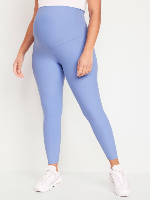 Maternity Full-Panel PowerSoft 7/8 Leggings